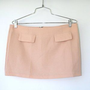 Light Pink Mini Skirt